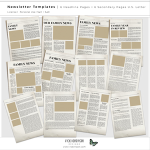 Newsletter Templates Letter