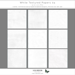 Textured White Papers 04