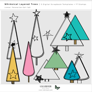 Whimsical Tree Templates