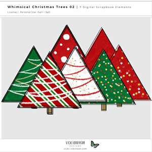 Whimsical Christmas Trees 02