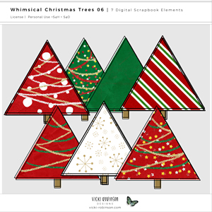 Whimsical Christmas Trees 06