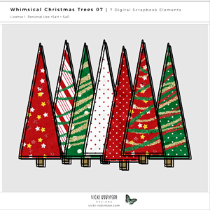 Whimsical Christmas Trees 07