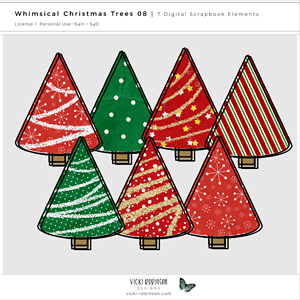 Whimsical Christmas Trees 08