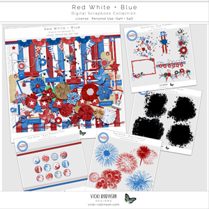 Red White and Blue Collection
