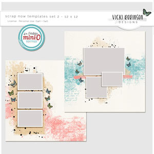 Scrap Now Template Set 2 12x12