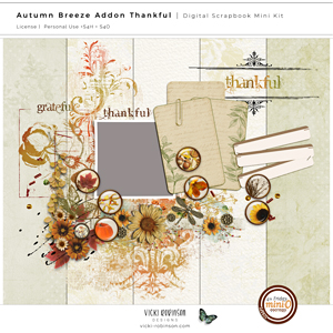 Autumn Breeze Addon Thankful Mini Kit