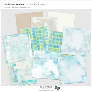 Unfinished Woman Kit Papers