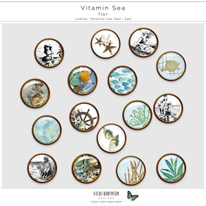Vitamin Sea Flair by Vicki Robinson