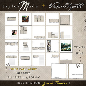 [Destination: Good Times] QP Album by Vicki Stegall + TaylorMade