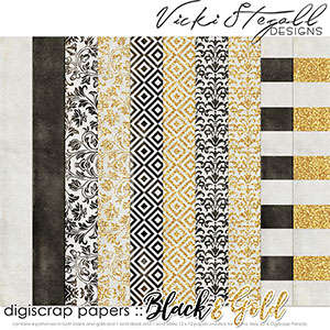 Black and Gold Papers