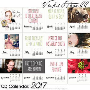 2017 CD Calendar
