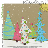 diy papercutz templates :: Christmas Trees
