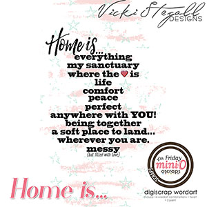 Home is WordArt