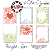 Tangled Journal Cards :: Love