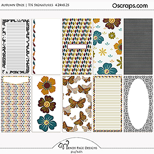 Autumn Daze TN Signatures by Wendy Page Designs