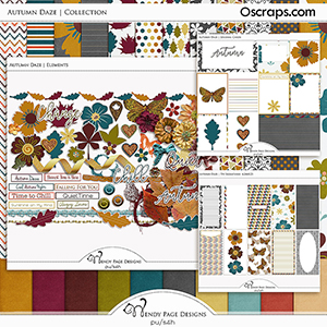 Autumn Daze Collection by Wendy Page Designs