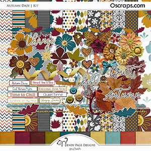 Autumn Daze Kit by Wendy Page Designs
