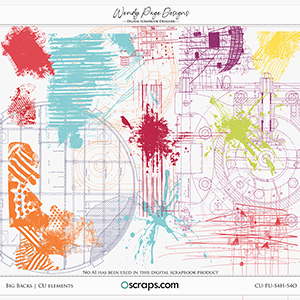 Big Backs (CU) by Wendy Page Designs   