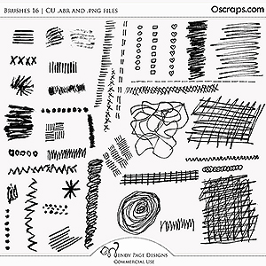 Brushes 16 (CU) by Wendy Page Designs