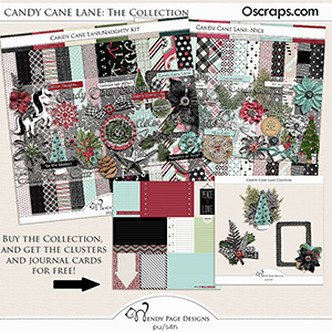 Candy Cane Lane Collection by Wendy Page Designs