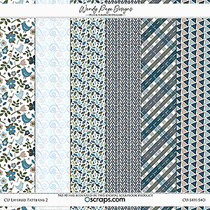 CU Layered Patterns 2 by Wendy Page Designs  