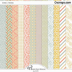 Chill Papers by Wendy Page Designs
