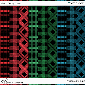 Comfy Cozy Plaids by Wendy Page Designs  