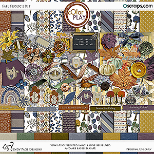 Fall Frolic Kit by Wendy Page Designs   