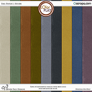 Fall Frolic Solids by Wendy Page Designs  