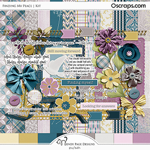 Finding My Peace Kit by Wendy Page Designs