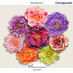 Flowers 61 (CU) by Wendy Page Designs