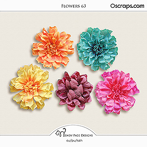 Flowers 63 (CU) by Wendy Page Designs