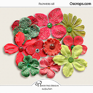 Flowers 68 (CU) by Wendy Page Designs