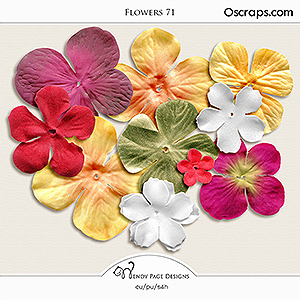 Flowers 71 (CU) by Wendy Page Designs