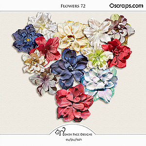 Flowers 72 (CU) by Wendy Page Designs