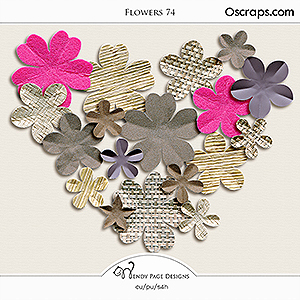 Flowers 74 (CU) by Wendy Page Designs