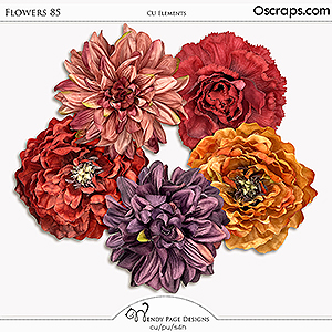Flowers 85 (CU) by Wendy Page Designs
