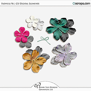 Flowers 96 (CU) by Wendy Page Designs 