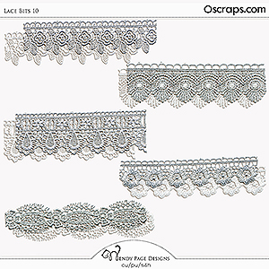 Lace Bits 10 (CU) by Wendy Page Designs