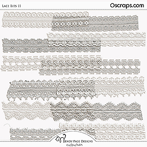 Lace Bits 11 (CU) by Wendy Page Designs