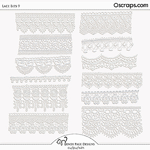 Lace Bits 9 (CU) by Wendy Page Designs