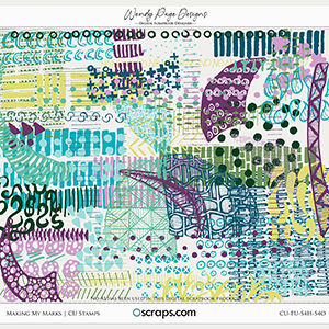 Making My Marks (CU) by Wendy Page Designs    