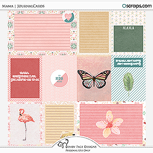 Mama Journal Cards by Wendy Page Designs   