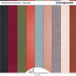 Midnight Blush Solids by Wendy Page Designs