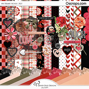 My Heart Aches Kit by Wendy Page Designs