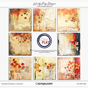 Second Summer Grungy by Wendy Page Designs  
