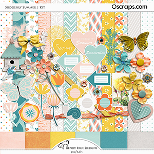 Suddenly Summer Kit by Wendy Page Designs