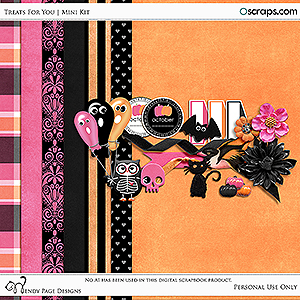 Treats For You Mini Kit by Wendy Page Designs  