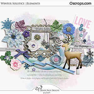 Winter Solstice Elements by Wendy Page Designs