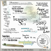 Under the Sea WordArt